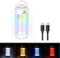 Wurkkos CL01 Camping Lantern Rechargeable, 550LM Waterproof Tent Light with Magnet Base, Up to 300H Runtime,Portable Lantern Flashlight with RGB light,Emergency Camp Light for Hurricane,Hiking,Camping - color: White