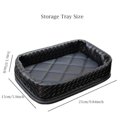 Car Dashboard Storage Box Loose Items Organizer - Suitable For Car, Office, Living Room, Dining Room And Other Scenarios (black a) - color: black a