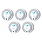 X-Sense Smoke Detector Carbon Monoxide Detector Combo, SC07, 5-Pack | 10-Year Sealed Battery (Not Hardwired), 2-in-1 Smoke & CO Detection, LCD Display, UL 217 & UL 2034 Certified - size: 5-Pack