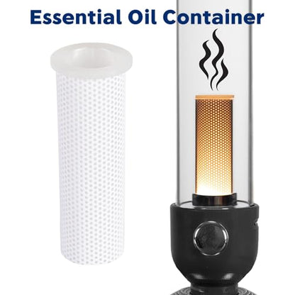 Rechargeable 3-in-1 Camping Lantern with Bluetooth Speaker, Essential Oil Diffuser, Dimmable with Tactile Knob, 1800K/2200K/2700K Tone Options, Classic Lantern Style with Sleek Black - color: Speaker Lamp, Black, size: Single
