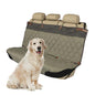 PetSafe Happy Ride Quilted Bench Seat Cover - Long-Lasting Waterproof Padded Backseat Protection with Secure Seatbelt Access - Keeps Leather Seats Clean & Protects from Scratches - color: Green, size: Standard, style: Bench