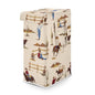 Sweet Jojo Designs Tan Brown Western Cowboy Boy Laundry Hamper Foldable Dirty Clothes Basket with Handles Baby Nursery Kid Bedroom Teen Bathroom Wild West Southern Country South Horse Steer Cow Animal - color: Western