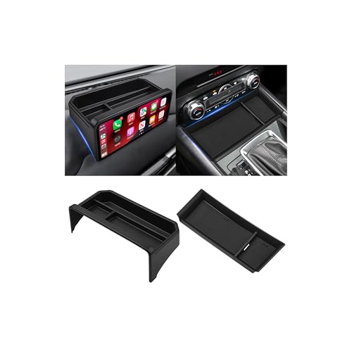 Autorder Center Console Front Organizer & Dashboard Organizer for 2022-2025 2026 Mazda CX5 Accessories,ABS Material for Storing Sunglasses, Coins & Small Items - 2PCS