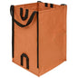 DURASACK Heavy Duty Home and Yard Bags 48-Gallon Reusable Self-Standing Lawn and Leaf Bags Garbage Can with Reinforced Handles, Terracotta - color: Terracotta