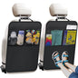 Kick Mats with Organizer -2 Pack Backseat Protector SeatCovers for Your Car, SUV, Minivan or Truck Seats - VehicleBack Seat Kids Safety Accessories -Universal Fit AutomotiveInterior Protectors