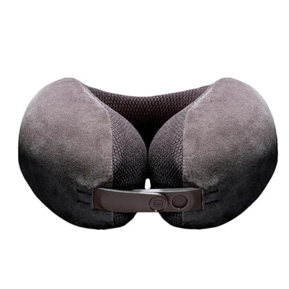 Go Travel Ultimate 3.0 Travel Pillow, Deluxe Memory Foam Neck Pillow with Magnetic Closure and Side Pocket, Ideal for Commute, Airplane, Car & Bus, Travel Essentials, Made in USA, Dark Gray