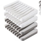 4PCS Self-Draining Silicone Bar Soap Dish and Holders for Shower | Easy Clean, Can Extend Soap Life, Premium Sponge Holder for Sink, Kitchen, Bathroom, or Counter, Soap Tray for Shower