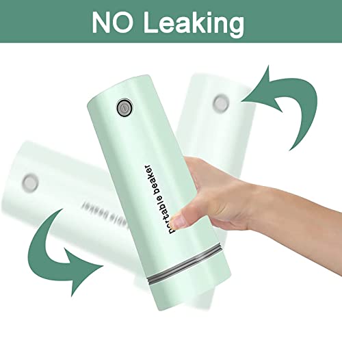 Electric Travel Kettle, Portable Electric Kettle, Mini Hot Water Boiler, Small Travel Tea Kettle Fast Boiling Water, One Cup Hot Water Maker, 350ml-Green - color: Green-350ml