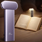 86lux Book Light, Reading Light for Book in Bed, USB Rechargeable LED Night Light with 3 Colors & Stepless Dimming, Aluminum Alloy Bookmark Light for Book Lovers, Lavender - color: Lavender