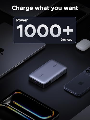 UGREEN 20000mAh 100W Power Bank, Nexode Portable Charger USB C 3-Port PD Fast Charging Battery Pack Digital Display for iPhone 17/16, MacBook, iPad, Galaxy S26 Ultra, Steam Deck, Dell XPS and More