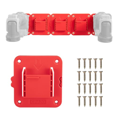 Tool Holder Compatible for Craftsman 20V Drill, Wall Mount Tool Hanger for Power Tool Storage Organizer, for Workshop, Garage, Work Van, Under Shelf, Tool Box-5 Pack - size: 5 PACK，fit for CMCB204 20V Tool