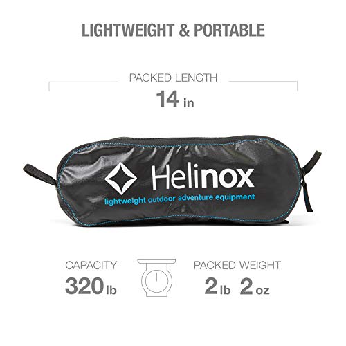 Helinox Chair One Lightweight, Portable, Collapsible Camping Chair - color: Black, size: Regular