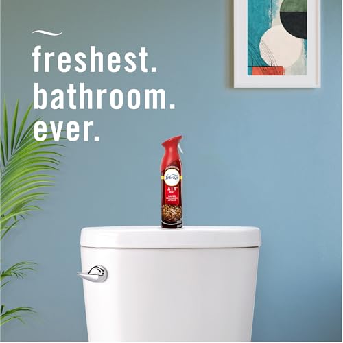 Febreze Air Mist Air Freshener Spray, Odor-Fighting Room Spray, Air Fresheners for Home and Bathroom and Kitchen, Aerosol Can, Baked Cinnamon Apples Scent, 8.8oz, 2 Count
