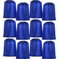 Woanger 12 Pack 28 x 45 Inch Extra Large Laundry Bags Bulk Washable Travel Laundry Bag with Drawstring Closure Large Dirty Clothes Organizer for College Dorm Home Hotel Camping(Blue) - color: Blue