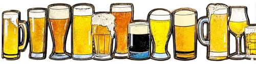 Vintage Tin The Beer Sign Retro Metal Sign Suitable For Home Street Shop Bar - Multi-Purpose For Indoor/Outdoor Use Plaque 4x16 Inch - color: The Beer