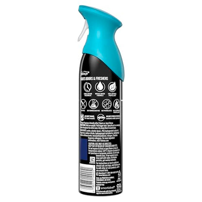 Febreze Air Mist, Air Freshener Spray, Odor Fighting Room Spray, Deodorizer for Home Bathroom Kitchen Office Apartment Dorm Room Classroom, Unstopables Fresh Scent, 8.1oz (Pack of 6) - style: Unstopables Fresh