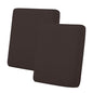 Easy-Going Stretch Individual Loveseat Couch Cushion Cover Sofa Cushion Furniture Protector Sofa slipcover Soft Flexibility with Elastic Bottom (2-piece Loveseat Cushion Cover, Chocolate) - color: Chocolate, size: 2-piece