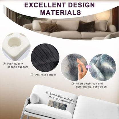 Couch Cup Holder Pillow, 5 Hole Couch Drink Holder! Keep Drinks Hand Side and Keep Temp, Prevent Spills and Use Anywhere. Cup Holder for Couch, Bed, Camping, RV, Car, Beach. Beige Gray - color: Beige Gray