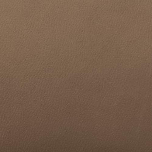 Camper Comfort Faux Suede Leather Reclining Chair, Cappuccino, 58" Wide x 41" Tall x 30" Deep, Wall Hugging Fit for RVs - color: Cappuccino, style: Manual