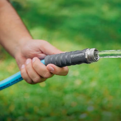 Camco EVOFlex 25-Ft RV Drinking Water Hose - Features Extra Flexible Design w/Stainless Steel Strain Relief Ends - Lead-Free, BPA-Free and Phthalate-Free - 5/8” Inside Diameter (22591) - size: 25-Foot, style: Durable PVC