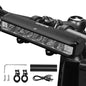 Suruid Super Bright LED Bike Light, USB Rechargeable Bicycle Headlight, Waterproof Bike Headlight, Waterproof Bike Headlight,Daytime Running Light,MTB Off-Road Cycling Commuting - style: 3250lumen