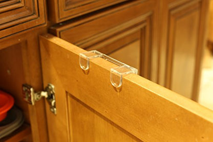 Deco Brothers Over Cabinet Door Organizer, Silver