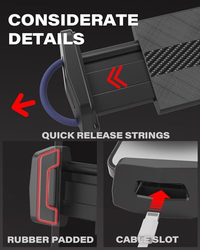 APPS2Car Heavy-Duty Tablet Holder for Truck Car Semi Pickup Tractor UTV RV | Ultra-Strong 4.33" Vacuum Suction Cup, Stable Double-Rib Metal Arm Anti-Shake, Road Trip Essentials, Car Mount for iPad