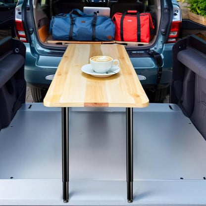 Folding Adjustable Table Legs 2 PCS for Outdoor Camper, RV | Adjustable Height 22.5”- 34.5” DIY Desk Legs, Foldable Furniture Legs for Coffee Dinner Table, Tabletops, Kitchen - size: Adjustable Height - 22.5”- 34.5”