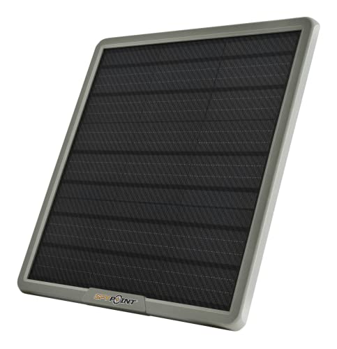 SPYPOINT Solar Panel for Trail Camera with Internal Battery for Outdoor Trail Camera Solar Panel (SPLB-22)