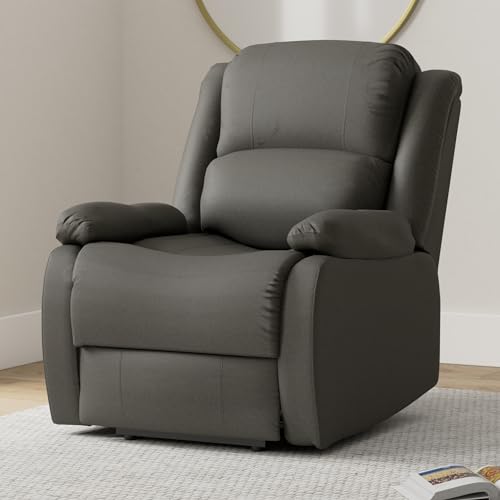 RecPro Charles Collection | 30" Zero Wall RV Recliner | Wall Hugger Recliner | RV Living Room (Slideout) Chair | RV Furniture | RV Chair | Cloth (Fossil, 2 Chairs) - color: Fossil, size: 2 Chairs