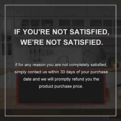 Bodaon Insulated Pizza Delivery Bag, 20" x 20" x 8" Pizza Warmer Bags for Carry Hot, Insulated Food Delivery Bag, Insulated Grocery Bags, Black with Red Edge, 1-Pack - color: Black-red Edge, size: 20" x 20" x 8"