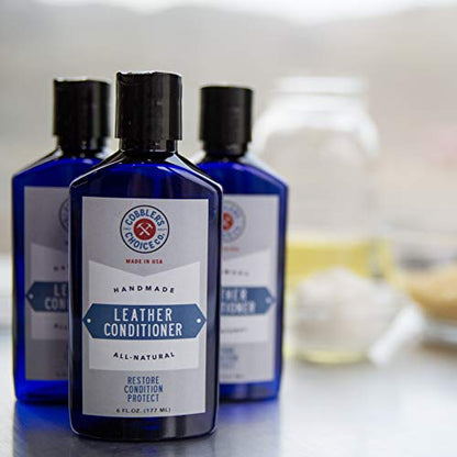 Cobbler's Choice Co. Finest Quality All-Natural Leather Restorer Conditioner - 6oz (177 mL) - style: 6oz (177 mL)
