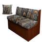 Bear Branch Pattern 3 Pcs RV Dinette Cushion Covers Breathable RV Couch Cover Elastic Loveseat Sofa Chair Cover Pillow Case Furniture Protector for RV Camper Car Bench - color: Bear Branch