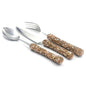 Bling Rhinestone Crystal Dazzling Culinary Utensils Travel Set for Office, Lunch, and Travel (3, golden) - color: Golden