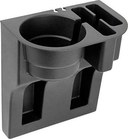 Custom Accessories 91129 Black Mobile Device Organizer with Cup Holder - style: Device Organizer