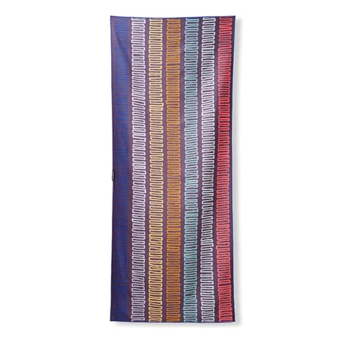 Nomadix Original Towel - Perfect for Beach, Pool, Travel, Camping, Yoga - Made with Recycled Materials - Super Absorbent - Sand Resistant - Switchback Multi - 72.5x30 - color: Switchback Multi