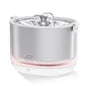 Cat Water Fountain Pumpless Stainless Steel Buckets & Bowl Wireless Pet Water Fountain 2.5L Water Fountains for Cats Indoor Dispenser Easy to Clean BPA -Free White