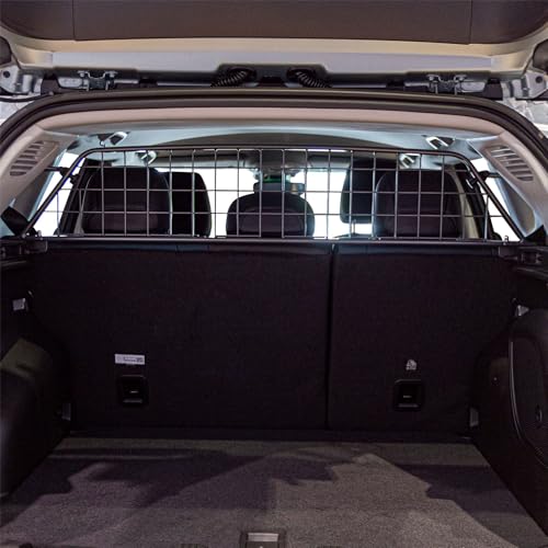 TRAVALL Compatible with Jeep Compass (2020+) Dog Car Barrier Guard Custom Fit Accessory Heavy Duty Steel Mesh Trunk Divider Safety Travel Premium Luggage Cargo Barrier Backseat Protection