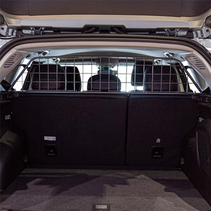 TRAVALL Compatible with Jeep Compass (2020+) Dog Car Barrier Guard Custom Fit Accessory Heavy Duty Steel Mesh Trunk Divider Safety Travel Premium Luggage Cargo Barrier Backseat Protection
