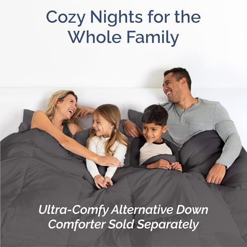 Split King 7 Piece Sheet Set - Comfy Breathable & Cooling - Soft Hotel Luxury Bedding Set with 8-16 Inch Deep Pockets - 1 Flat & 2 Fitted Sheet & 4 Pillowcases - Wrinkle Free & Easy Care - Dark Grey - color: 06 - Dark Grey, size: Split King Size