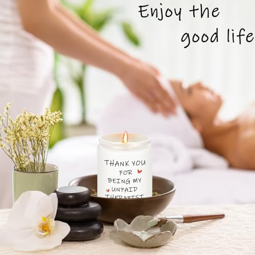 Best Friend Birthday Gifts for Women, Funny Graduation Friendship Sister Coworkers Bestie Mom Gag Gift for Her, Lavender Scented Candles - style: Friend