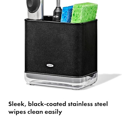 OXO Good Grips Stainless Steel Sink Caddy - color: Black