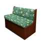 Daisy Floral Green Grass Print RV Dinette Cushion Covers Camper Sofa Cushion Cover Stretchable RV Dinette Seat Covers 2Pcs with Backrest & Bench Cover 2Sets - color: Daisy Floral Green Grass