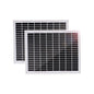 TOPENS TSQ20W Solar Panel 20-Watt 24V Monocrystalline Solar Panel Kit, for Gate Opener, Boat, Yacht, RV, Caravan, Golf Car, Street Lamp, Garden Light and Farm Equipment