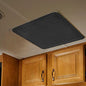 Safoner RV Roof Vent Skylight Insulator Cover, Sun Blackout Fabric for Camper (16 x 16 inch)- Black - color: black