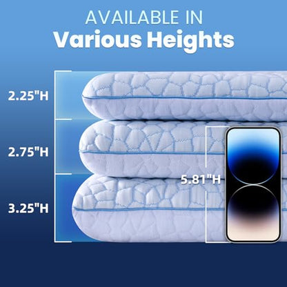 Ultra Thin Flat Pillows for Sleeping,Cooling Slim Memory Foam Pillow 2.75 in Height Ultra Thin Pillow,Low Profile Sleeper Pillows for Stomach Sleeper for Neck and Back Support Stomach Sleeping Pillow - size: Ultra Slim (2.75-Inch Height)