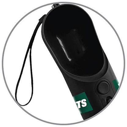 Dog Water Bottle. NFL New York Jets PET Water Bottle. Best Cat Water Bottle. Water Fountain Dispenser for Dogs & Cats. - color: New York Jets