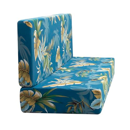 TOPCHANCES RV Dinette Cushion Covers,Stretch Camper Cushions Cover Replacement Bench Cushion Cover Washable Loveseat Slipcovers for Travel Trailer Couch (Pattern 2) - color: Pattern 2