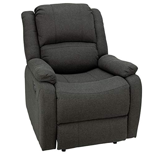 RecPro Charles Collection | 30" Zero Wall RV Recliner | Wall Hugger Recliner | RV Living Room (Slideout) Chair | RV Furniture | RV Chair | Cloth (Fossil, 2 Chairs) - color: Fossil, size: 2 Chairs