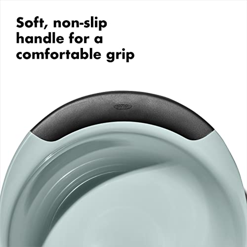 OXO Good Grips 3-Piece Plastic Mixing Bowl Set - Cadet Blue, Tower Gray, Jade, Small, Medium, Large - color: Cadet Blue/Tower Gray/Jade, size: Small, Medium, Large